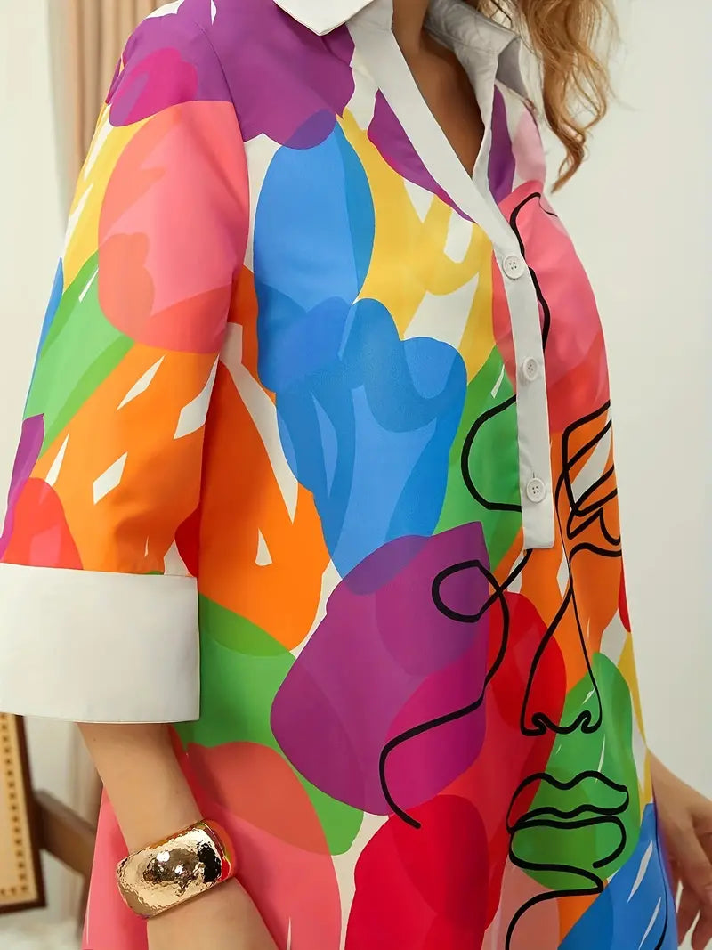Classic Vintage Dress with a Flattering Fit