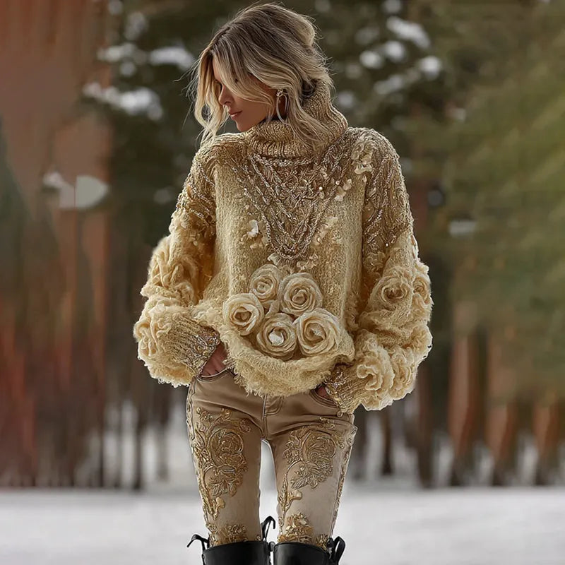Gracefully Designed Sweater