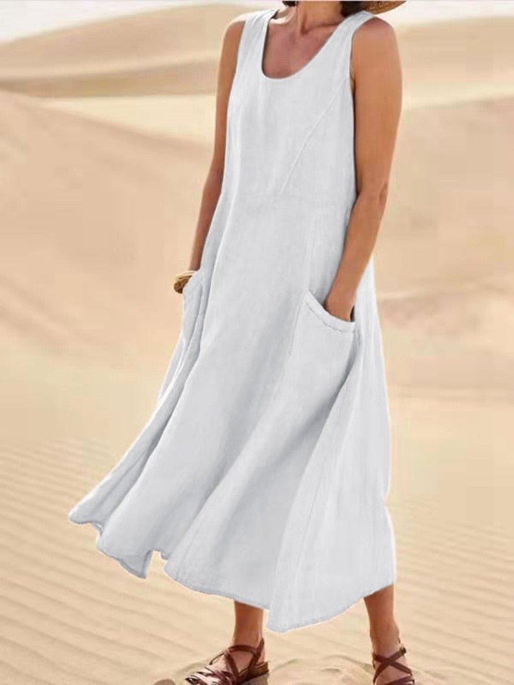 Beige White