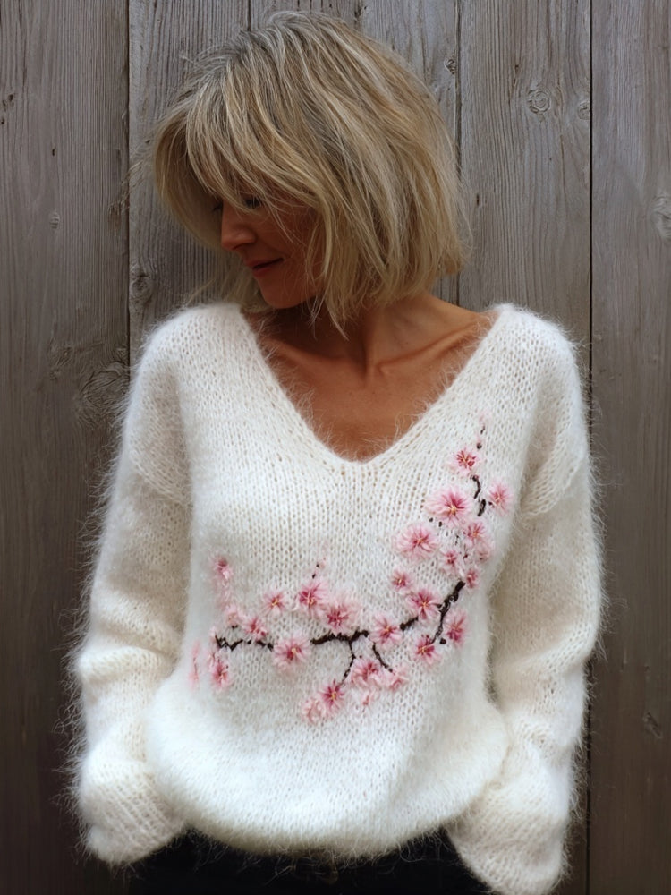 Gracefully Designed Sweater