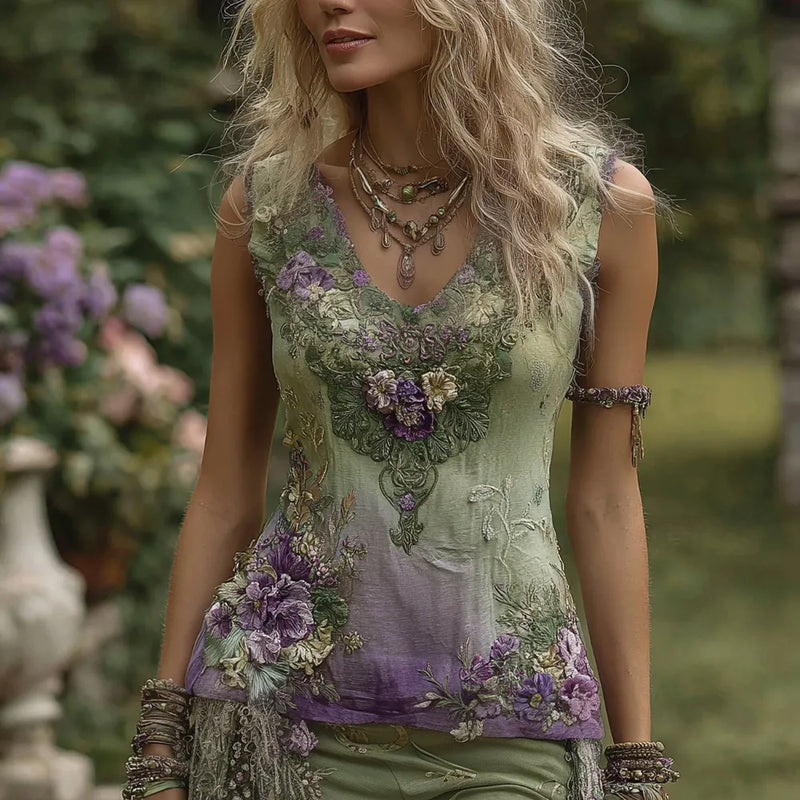 Timeless Vintage Style Top