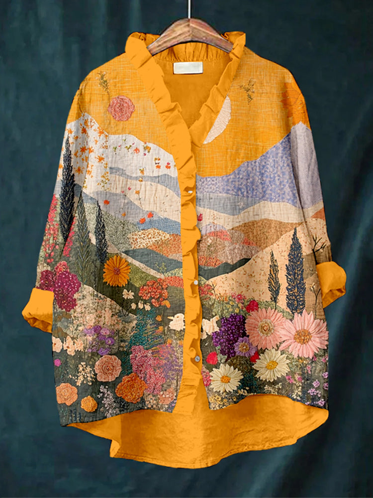 Timeless Vintage Style Blouse