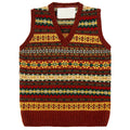 Vintage Floral Style Vest Sweater elevenforest