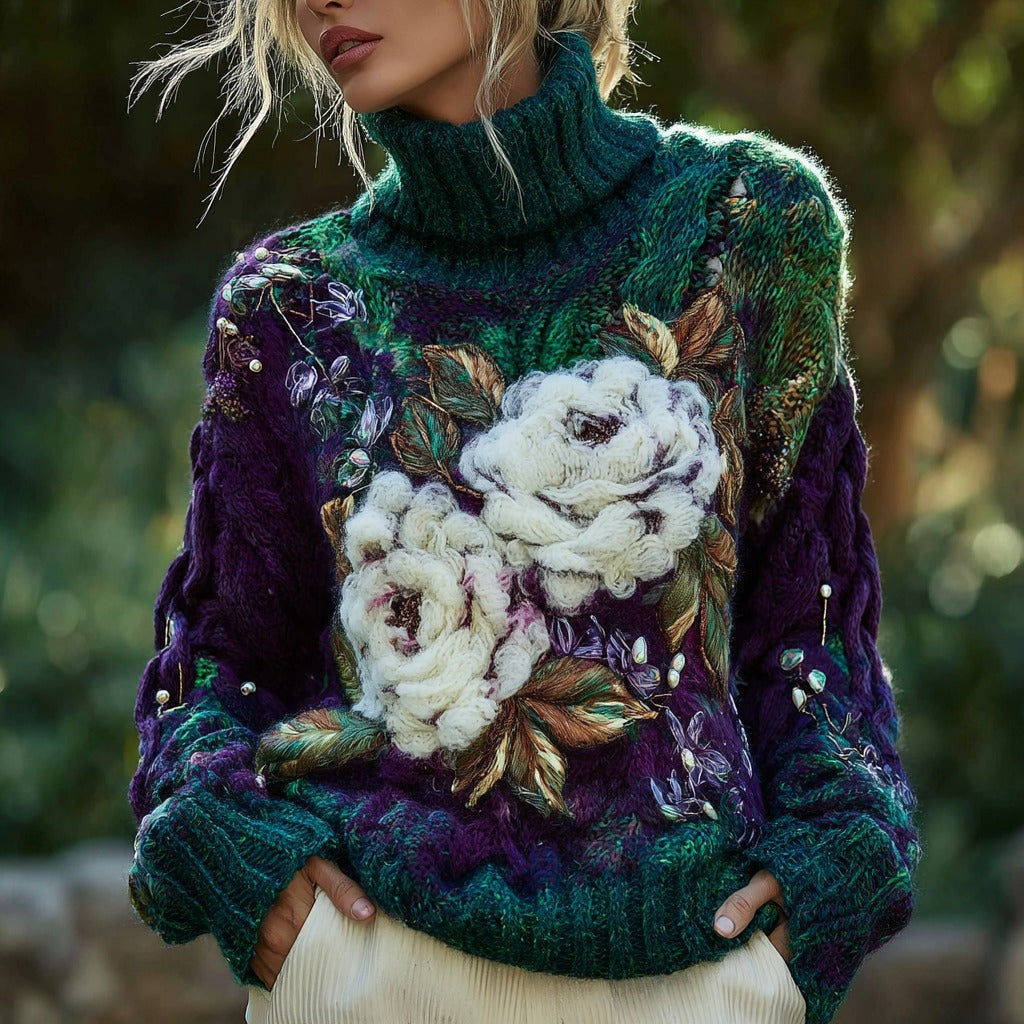 Purple green