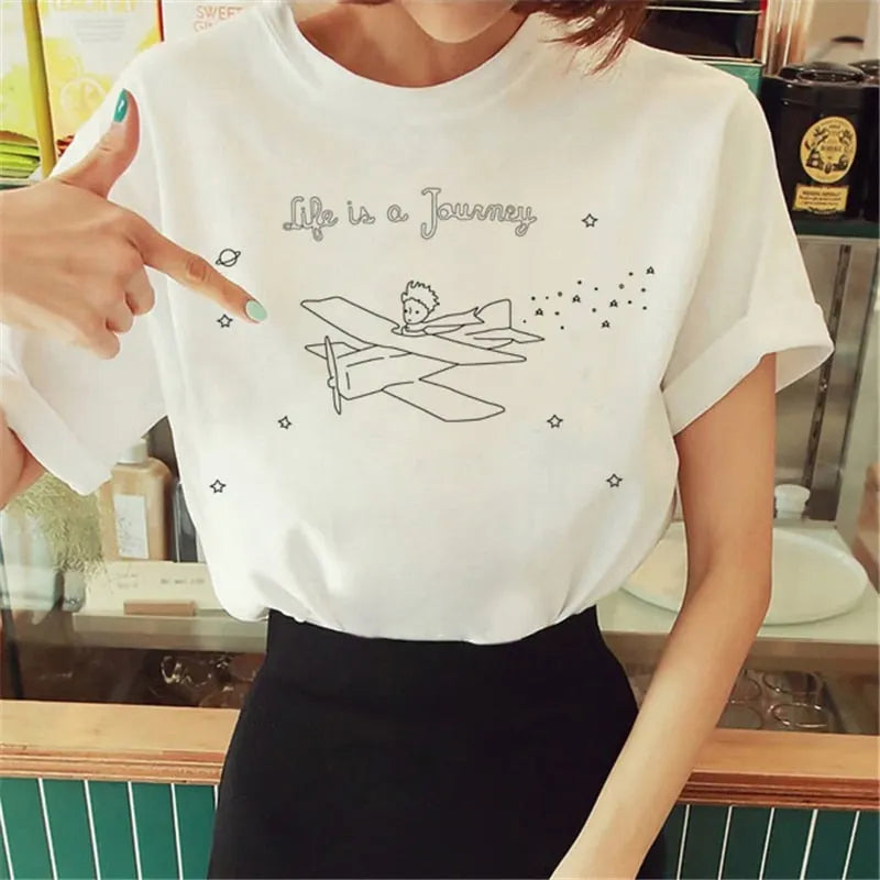 A Vintage Style T-Shirt with Delicate Timeless Details
