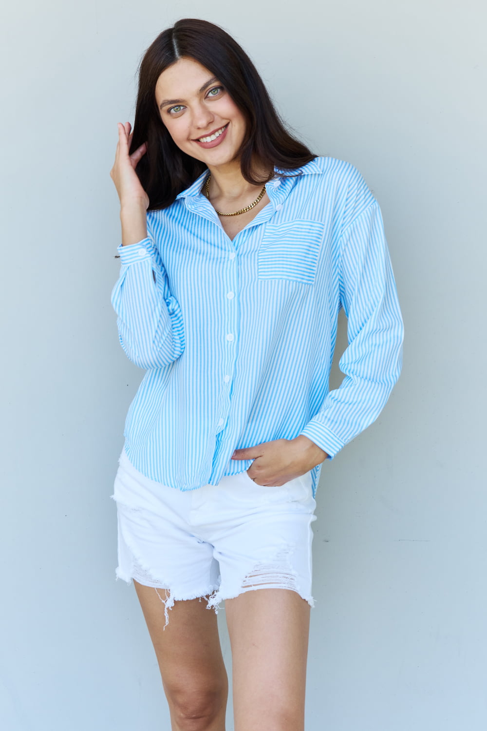 A Vintage Style Shirt with Delicate Timeless Details