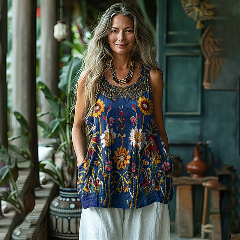Timeless Vintage Style Top