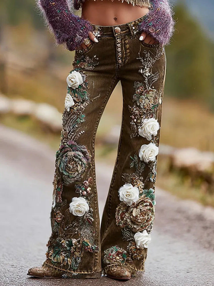Timeless Vintage Style Pants