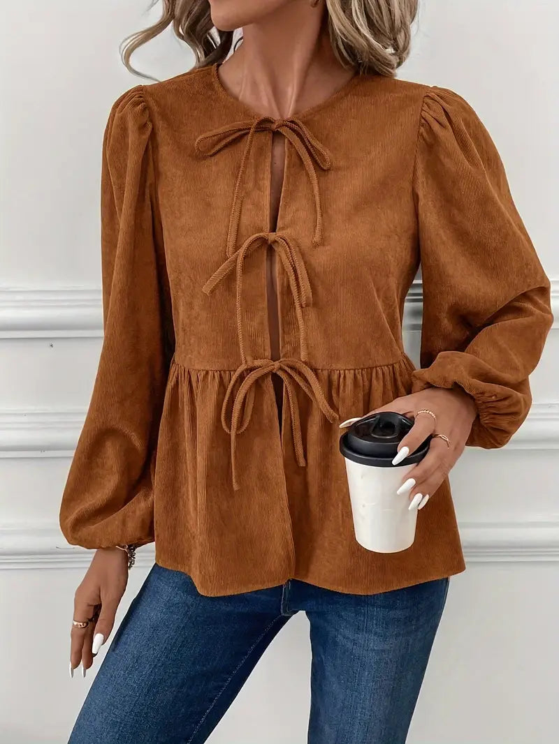 Gracefully Styled Blouse for Any Occasion