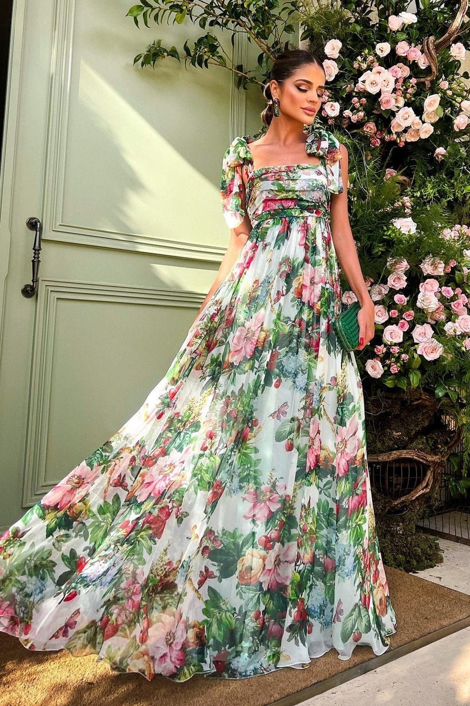 A Vintage Style Dress with Delicate Timeless Details