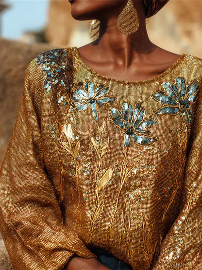 Timeless Vintage Style Top