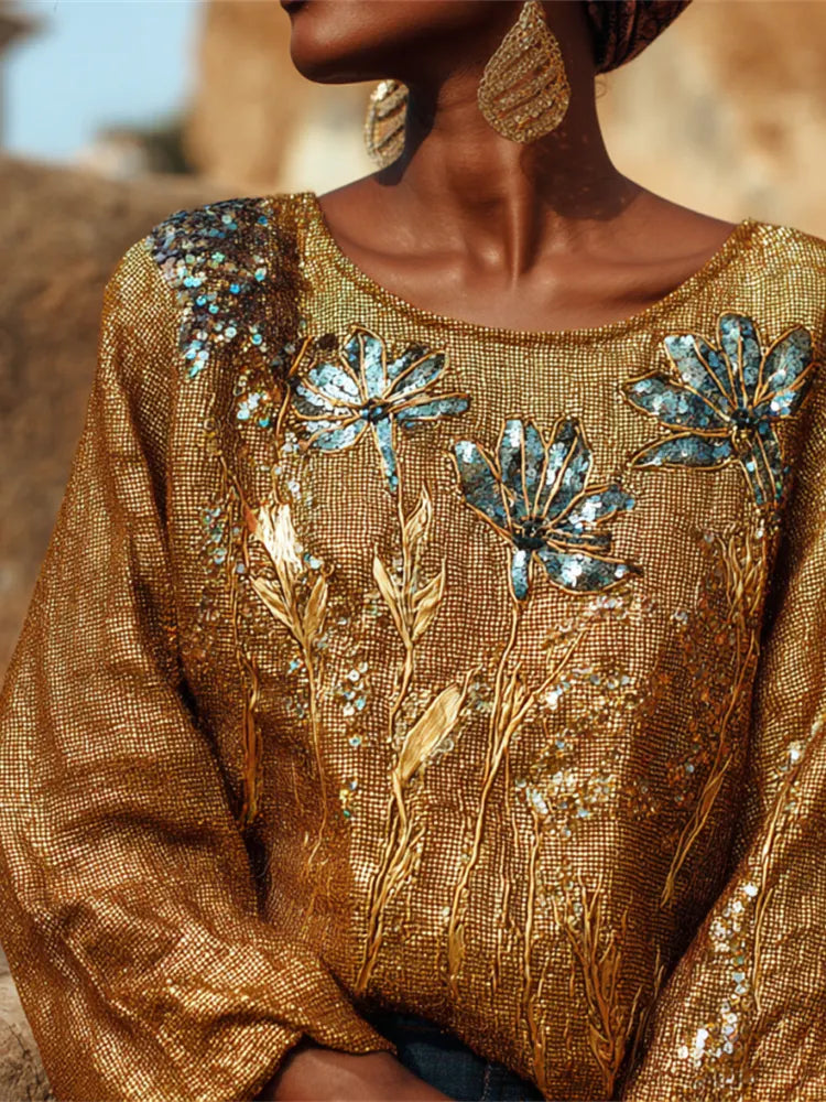 Timeless Vintage Style Top