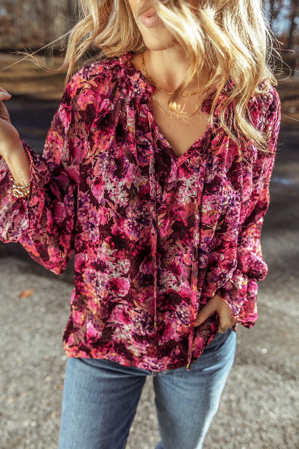 Beautifully Finished Blouse in a Timeless Design