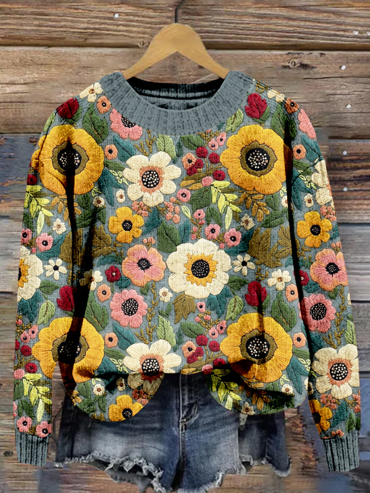 Gracefully Designed Sweater