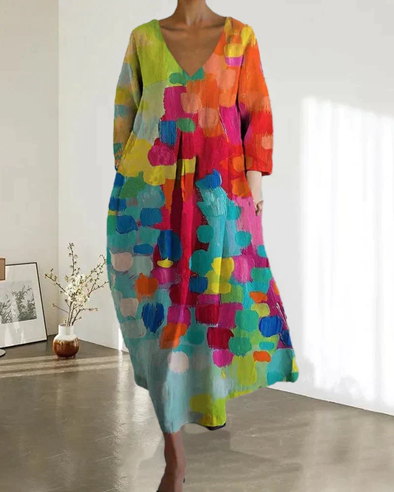 Classic Vintage Dress with a Flattering Fit