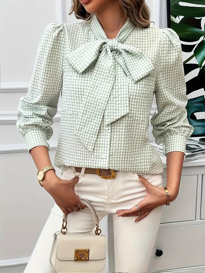 Vintage Inspired Blouse with a Contemporary Edge