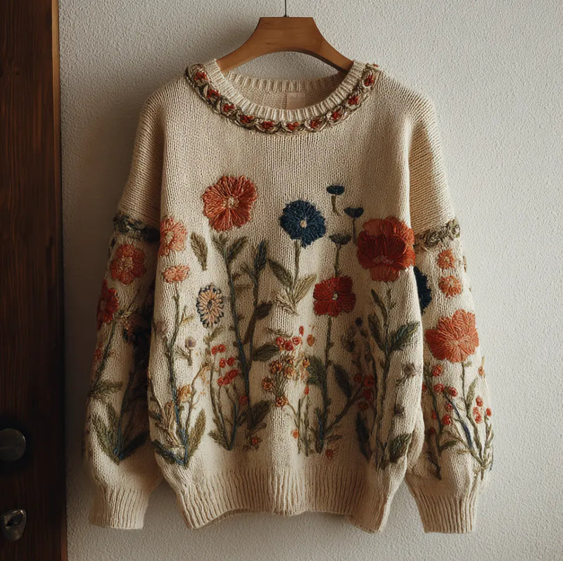 Gracefully Designed Sweater