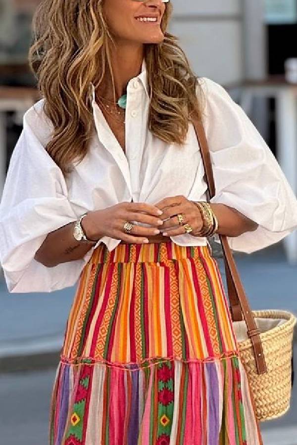 Vintage Inspired Shirt with a Contemporary Edge