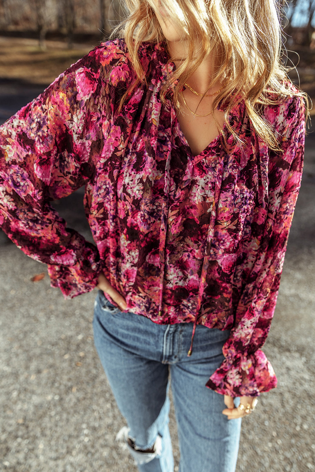 Beautifully Finished Blouse in a Timeless Design