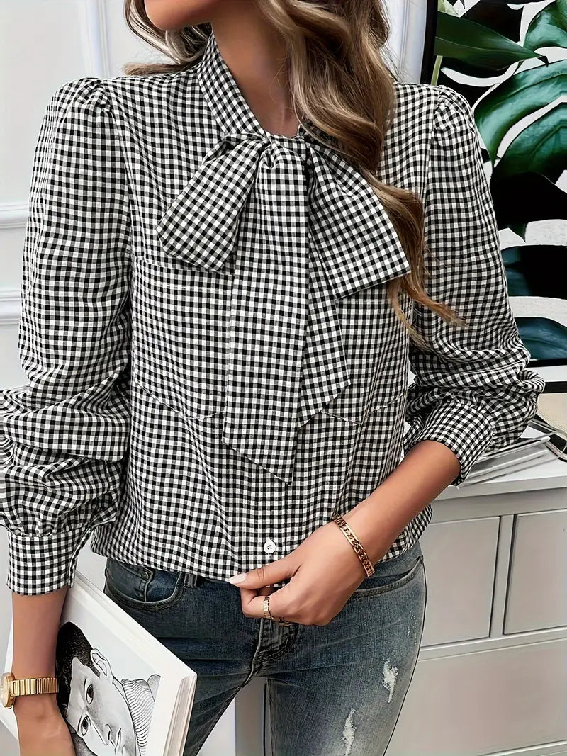 Vintage Inspired Blouse with a Contemporary Edge