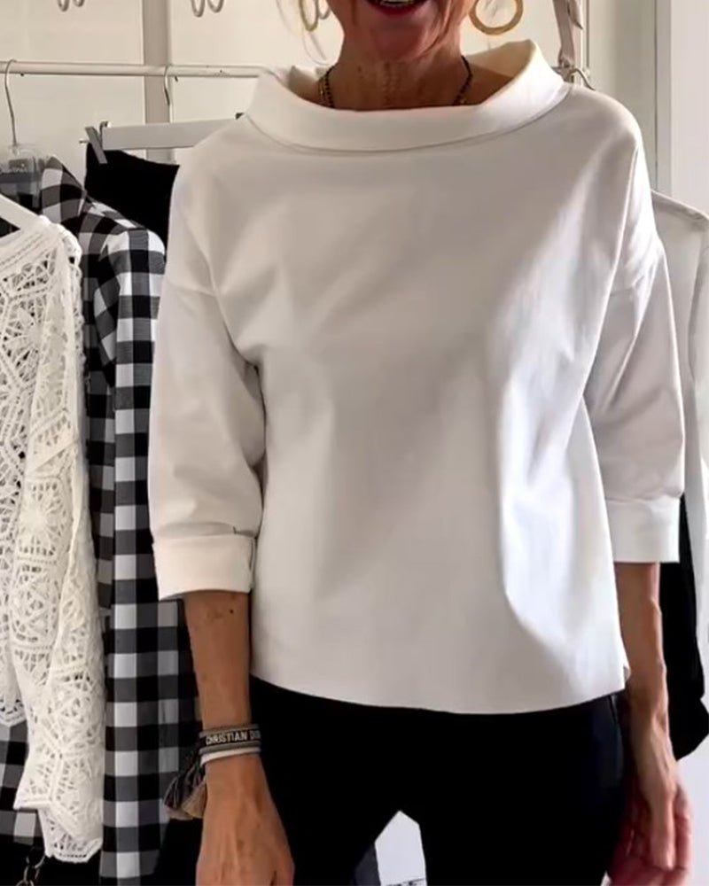 Beautifully Finished Blouse in a Timeless Design