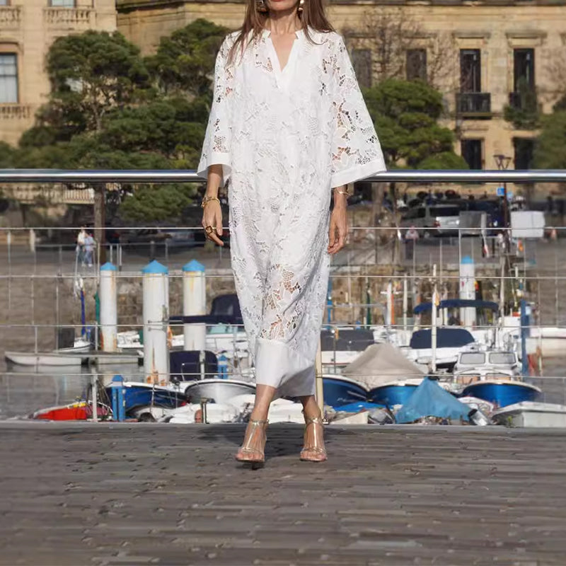 A Vintage Style Dress with Delicate Timeless Details