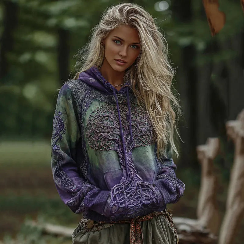 Purple green