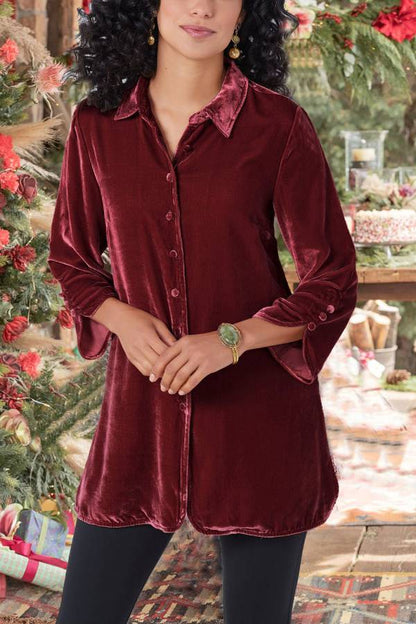 A Vintage Style Shirt with Delicate Timeless Details