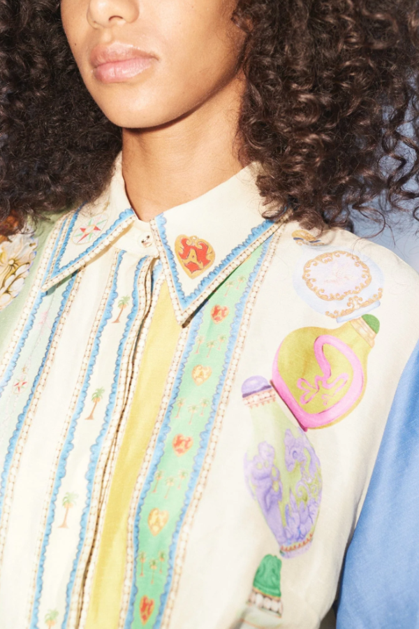 A Vintage Style Dress with Delicate Timeless Details