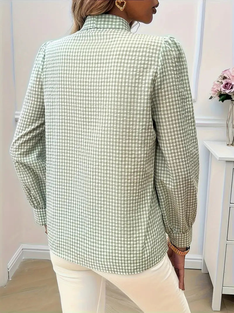 Vintage Inspired Blouse with a Contemporary Edge