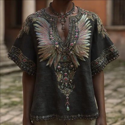 Timeless Vintage Style Top