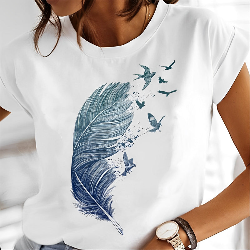 Beautifully Crafted T-Shirt in a Classic Style