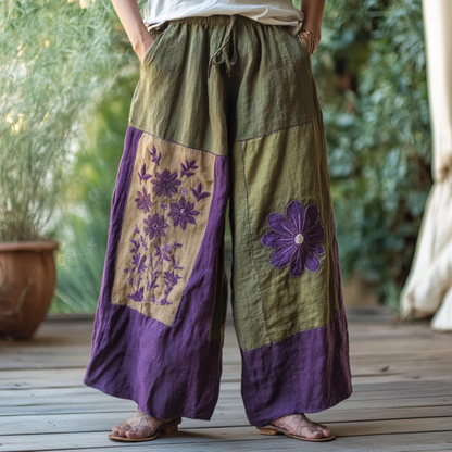 Purple green