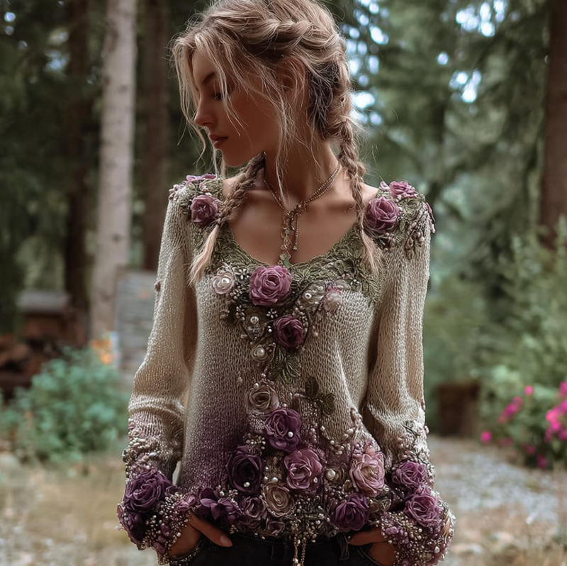 Timeless Vintage Style Sweater