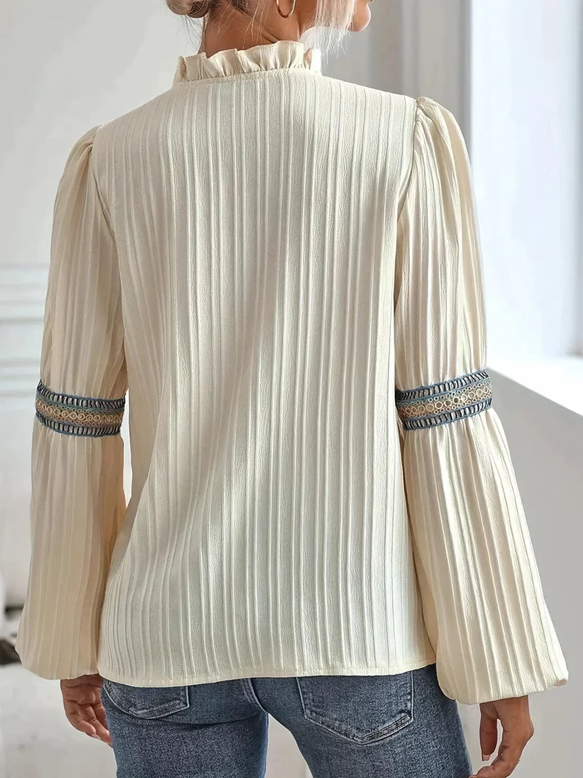 A Vintage Style Shirt with Delicate Timeless Details