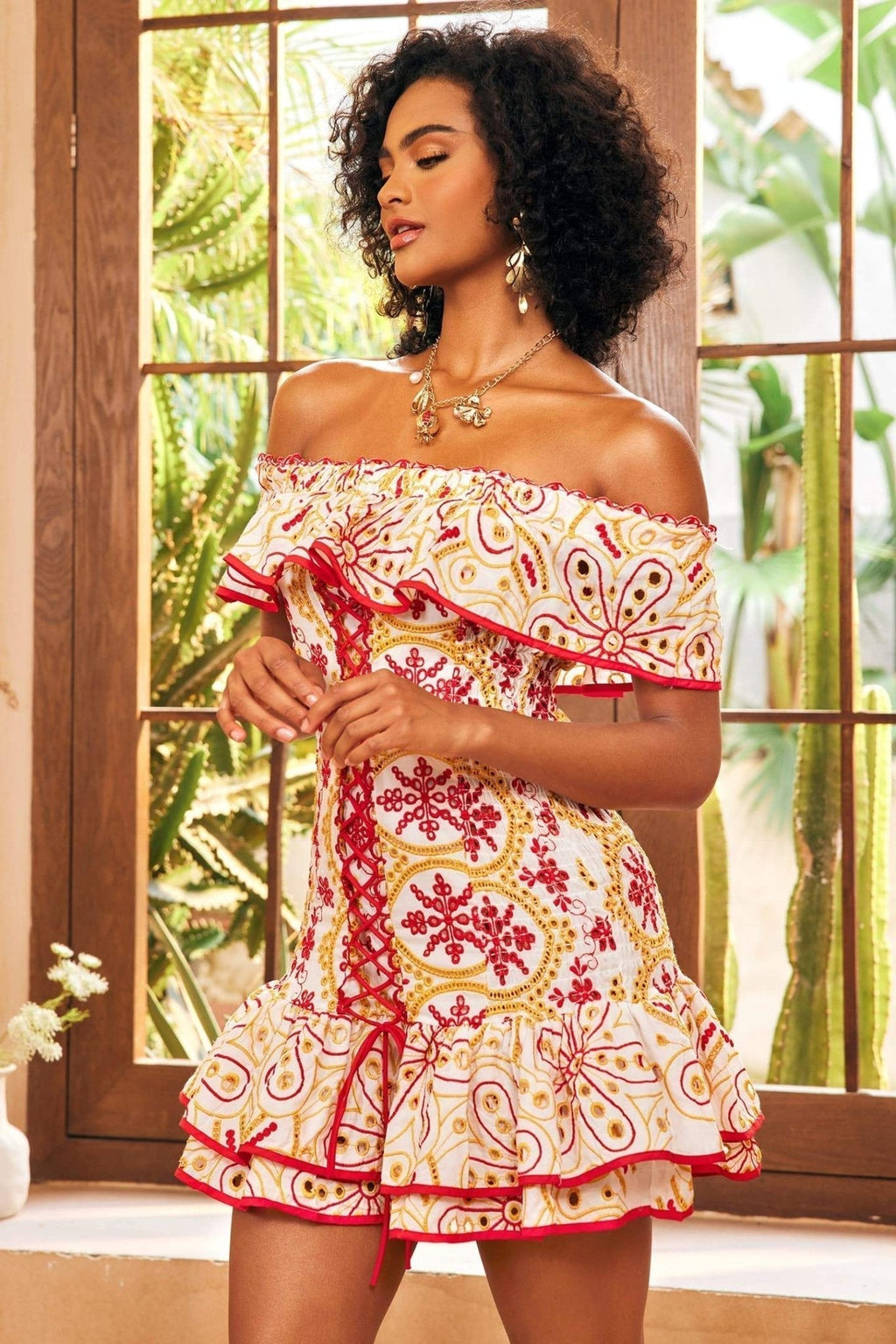 A Vintage Style Dress with Delicate Timeless Details