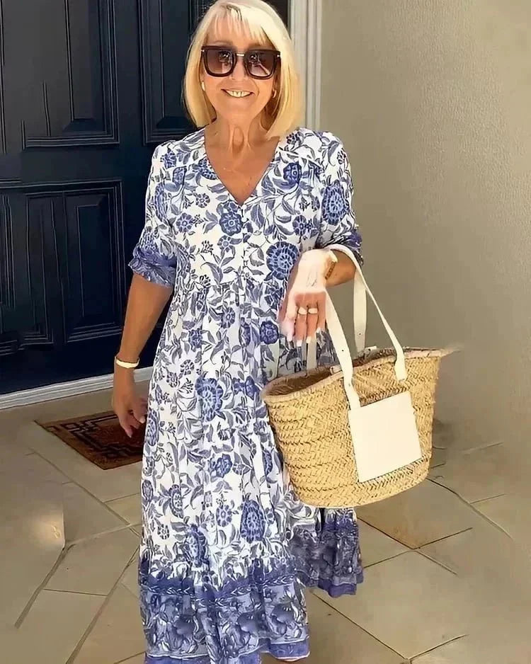 A Vintage Style Dress with Delicate Timeless Details