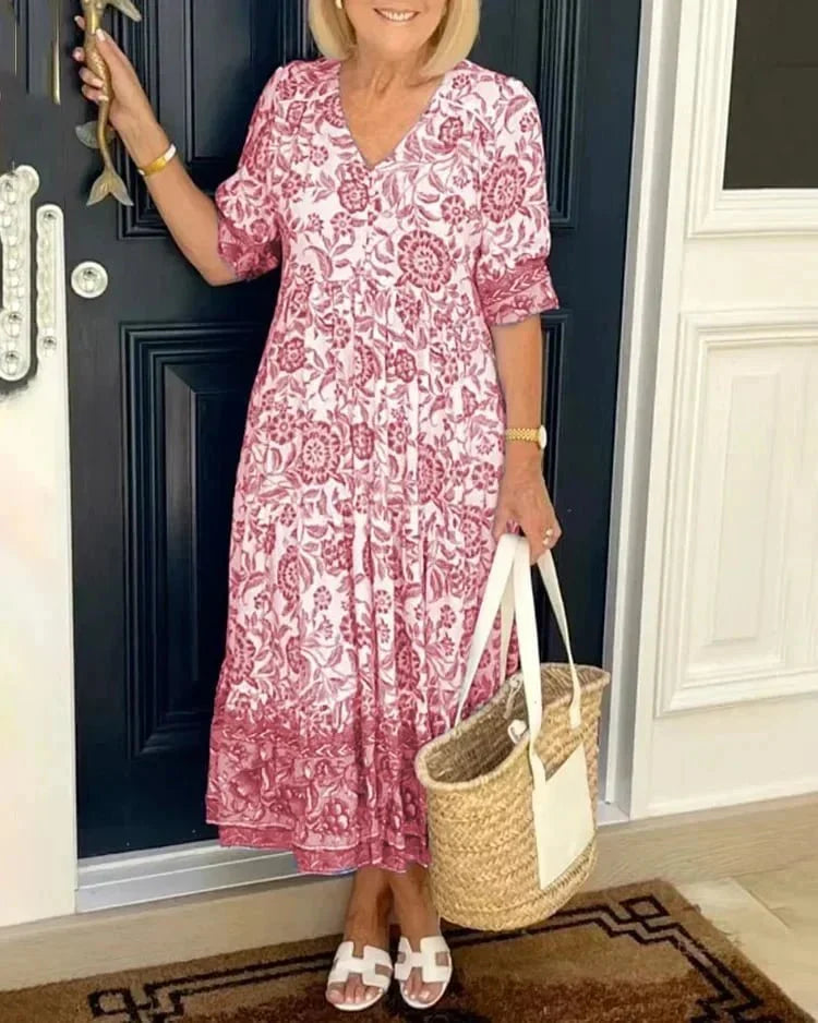 A Vintage Style Dress with Delicate Timeless Details