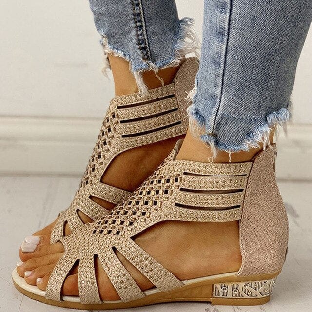 Vintage Inspired Orthopedic Sandals