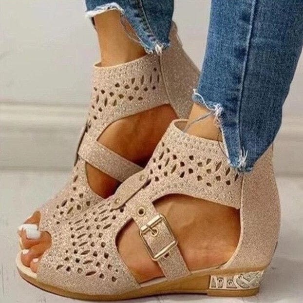Vintage Inspired Orthopedic Sandals