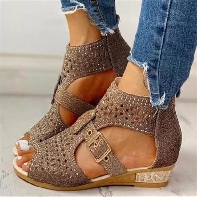 Vintage Inspired Orthopedic Sandals
