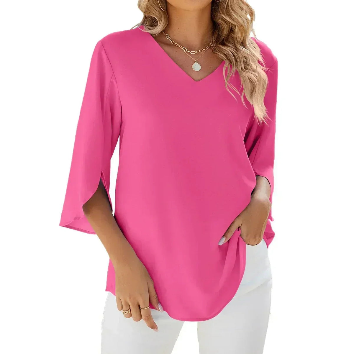 Beautifully Finished Blouse in a Timeless Design