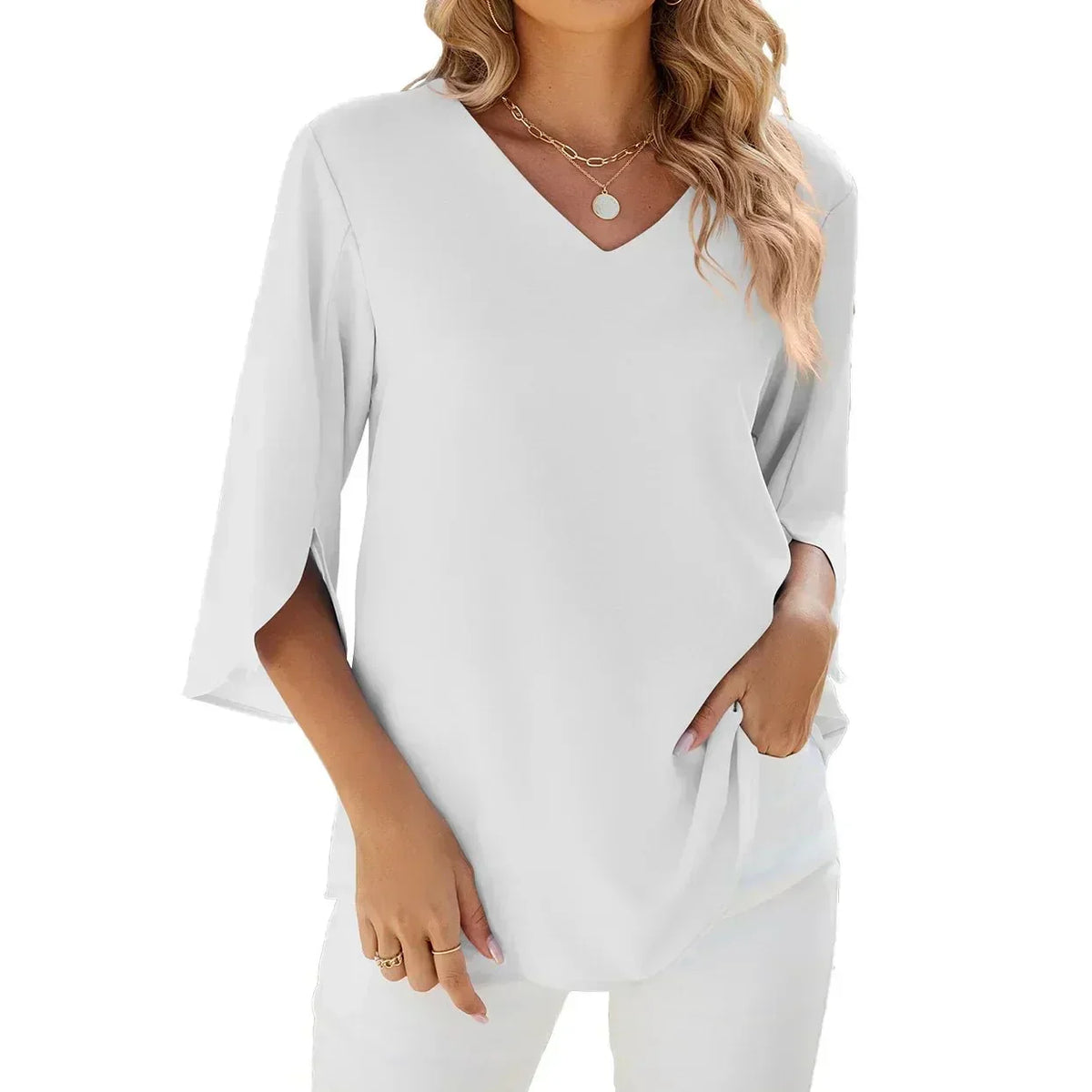Beautifully Finished Blouse in a Timeless Design