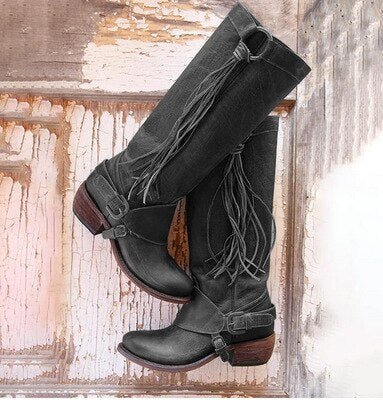 Vintage Inspired Orthopedic Boots