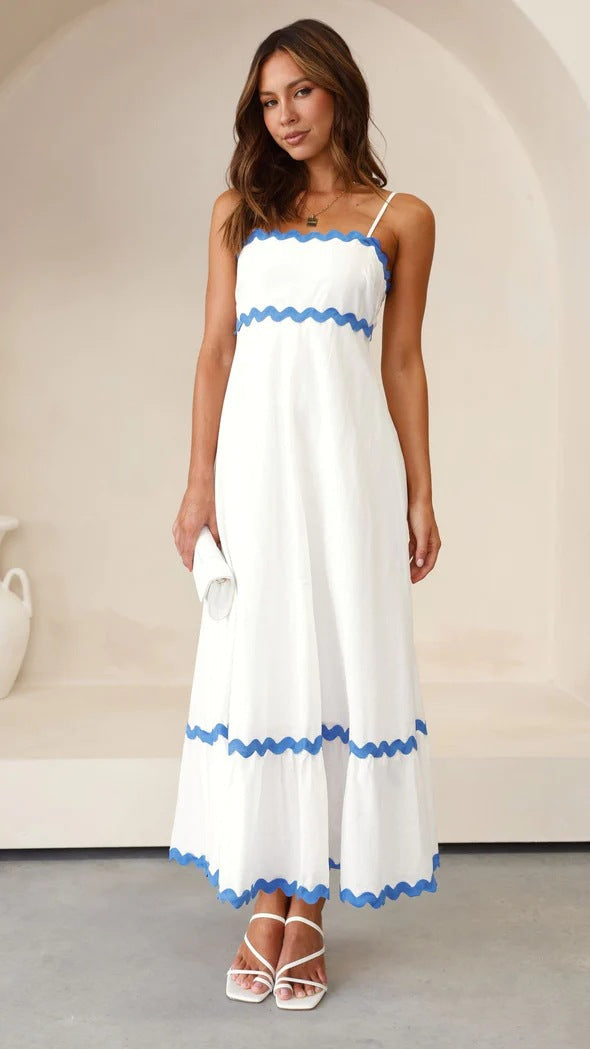 White And Blue