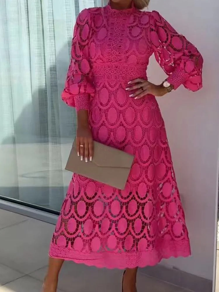 A Vintage Style Dress with Delicate Timeless Details
