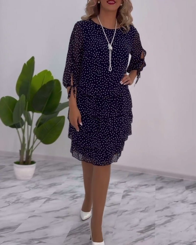 A Vintage Style Dress with Delicate Timeless Details