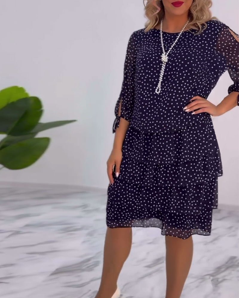 A Vintage Style Dress with Delicate Timeless Details