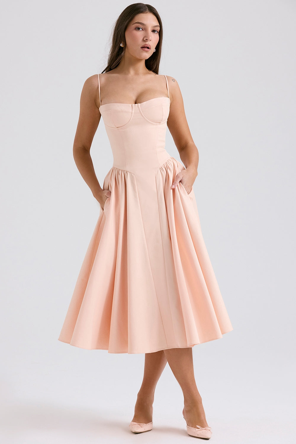 A Vintage Style Dress with Delicate Timeless Details