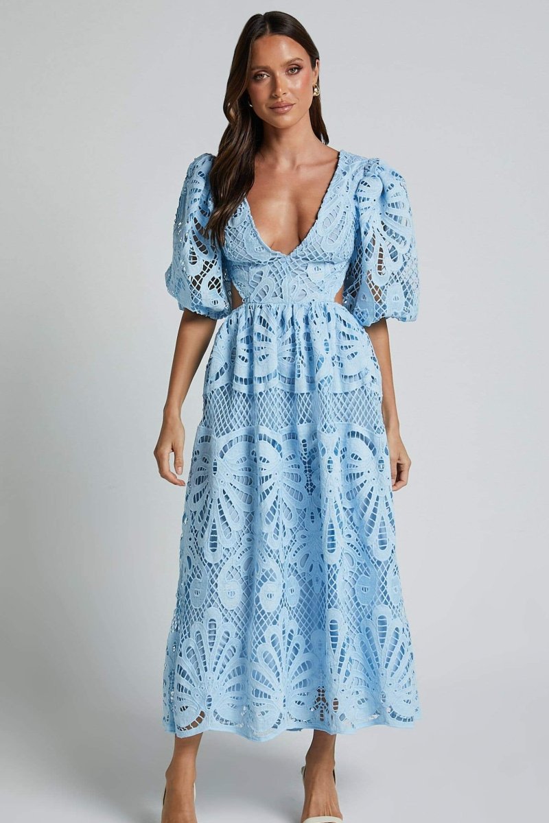 A Vintage Style Dress with Delicate Timeless Details